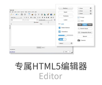 专属HTML5编辑器